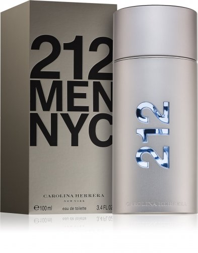 туалетна вода Carolina Herrera, 212 Men NYC 100ml. 