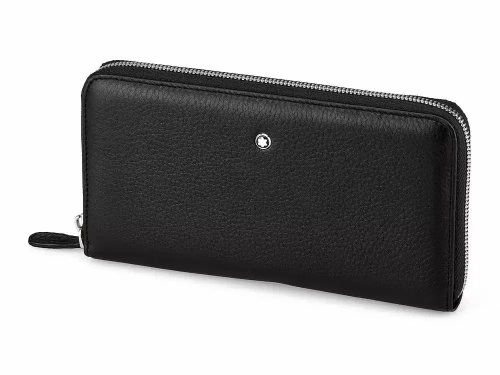 Шкіряний чоловічий клатч - гаманець Мont Blanc 2801 