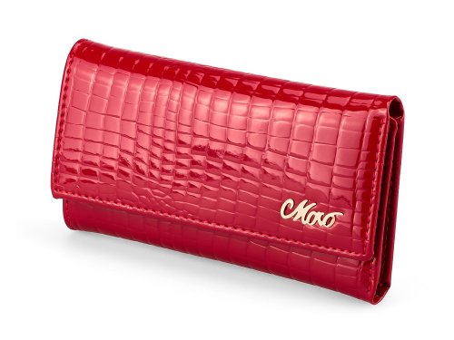 Женский кошелек-ключница из натуральной кожи Moro&Jenny 59048 E Red