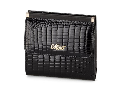  Женский кошелек из натуральной кожи  Moro&Jenny 59058 A Black 