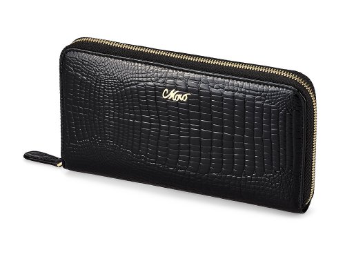 Кожаный женский кошелек- - клатч Moro&Jenny 59046 A Black