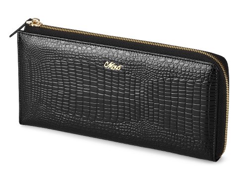 Женский кошелек - клатч из настуральной кожи Moro&Jenny 59047 A Black 