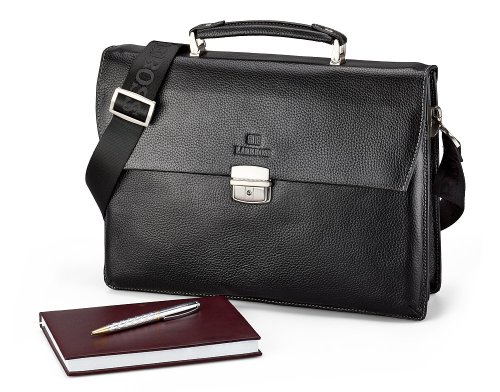 Кожаный мужской портфель Lare Boss 090658-1 