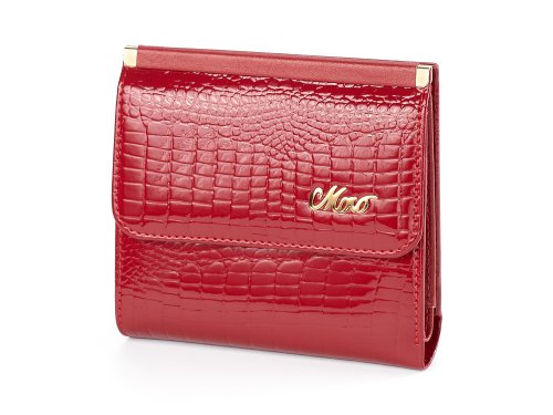 Женский кошелек из натуральной кожи  Moro & Jenny 59058 E Red 