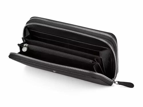 Мужской клатч-кошелек из натуральной кожи   Mont Blanc 2802 