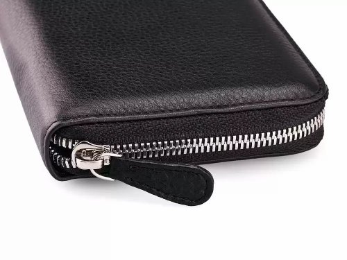 Шкіряний чоловічий клатч - гаманець Мont Blanc 2801 