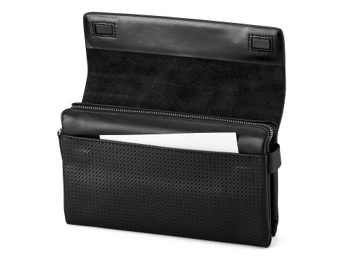  Мужская барсетка - клатч з натуральной кожи  LeGRAND collection 136-1 Black 