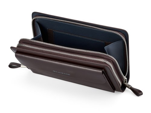 Кожанный мужской клатч LeGRAND collection 022-2 коричневый