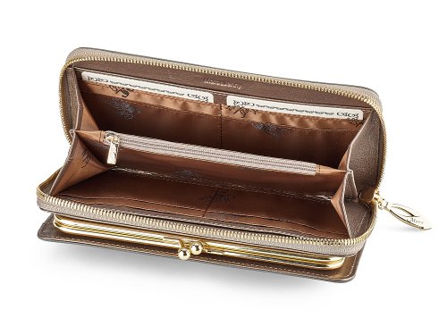 Женский  кошелек  з натуральной кожи  Moro&Jenny 182-147 N Silver 