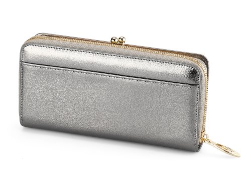 Женский  кошелек  з натуральной кожи  Moro&Jenny 182-147 N Silver 