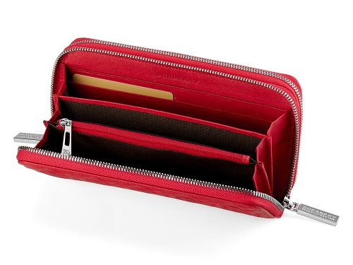 Женский кошелек Burberry 5638 E Red красный