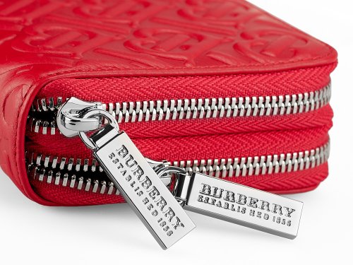 Женский кошелек Burberry 5638 E Red красный