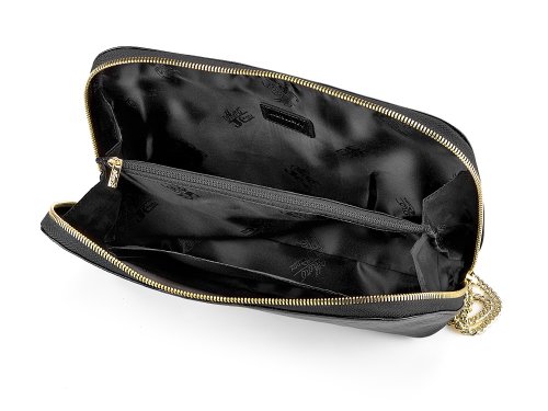 Кожаная женская  косметичка Moro&Jenny 59057 A Black 