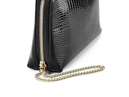 Кожаная женская  косметичка Moro&Jenny 59057 A Black 