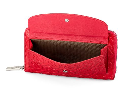 Женский кошелек Burberry 5636 E Red 