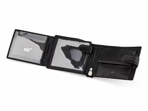 Мужское  портмоне из натуральной кожи  Мont Blanc 2792 