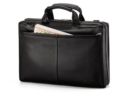 Кожаная сумка для ноутбукаи документов LeGRAND collection 8190-1 