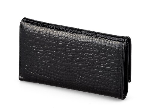 Женский кошелек -ключница из натуральной кожи Moro&Jenny 59048 A Black
