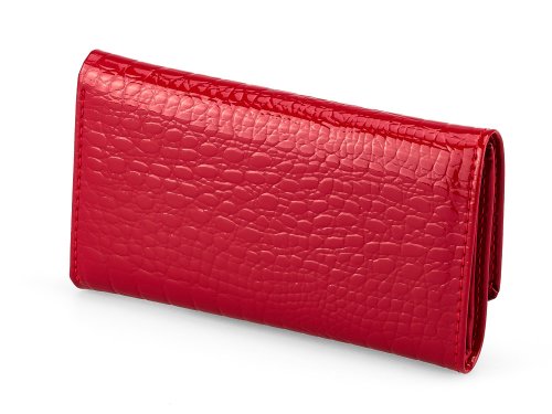 Женский кошелек-ключница из натуральной кожи Moro&Jenny 59048 E Red