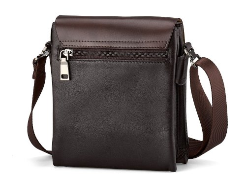 Мужская  сумка из натуральной кожи  LeGRAND collection 319-6 Brown 