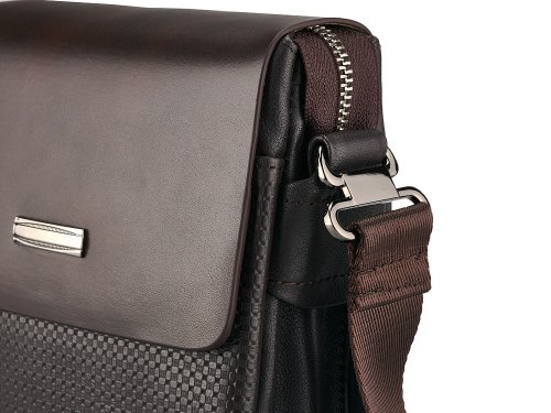 Мужская  сумка из натуральной кожи  LeGRAND collection 319-6 Brown 