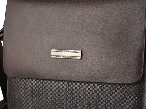 Мужская  сумка из натуральной кожи  LeGRAND collection 319-6 Brown 