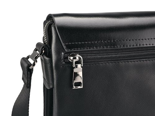 Мужская  сумка з натуральной  кожи  LeGRAND collection 319-6 Black