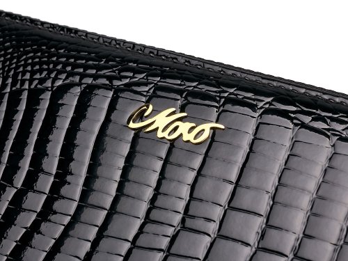 Кожаный женский кошелек- - клатч Moro&Jenny 59046 A Black