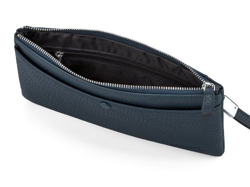 Кожанный мужской  клатч LeGRAND collection 0172-8C Blue синий