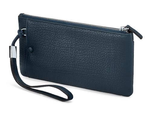 Кожанный мужской  клатч LeGRAND collection 0172-8C Blue синий