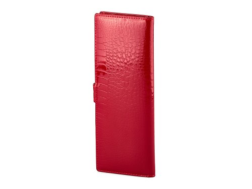 Кожаная женская визитница Moro&Jenny 59044 E Red