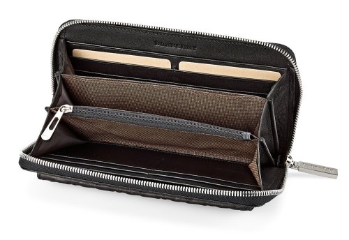 Женский кошелек   Burberry 5636 A Black 
