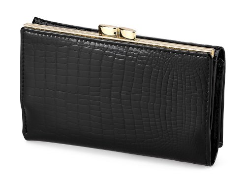 Шкіряний жіночий гаманець Moro&Jenny 59011 A Black 