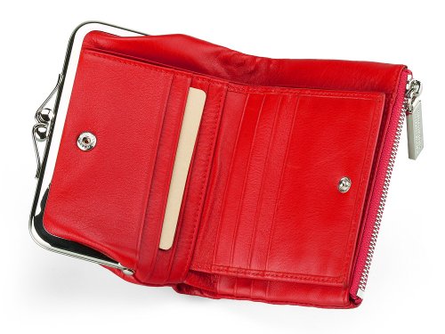 Женский кошелек Burberry 5637 E Red 