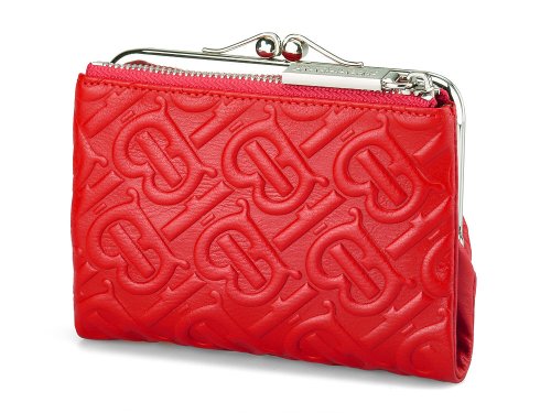 Женский кошелек Burberry 5637 E Red 